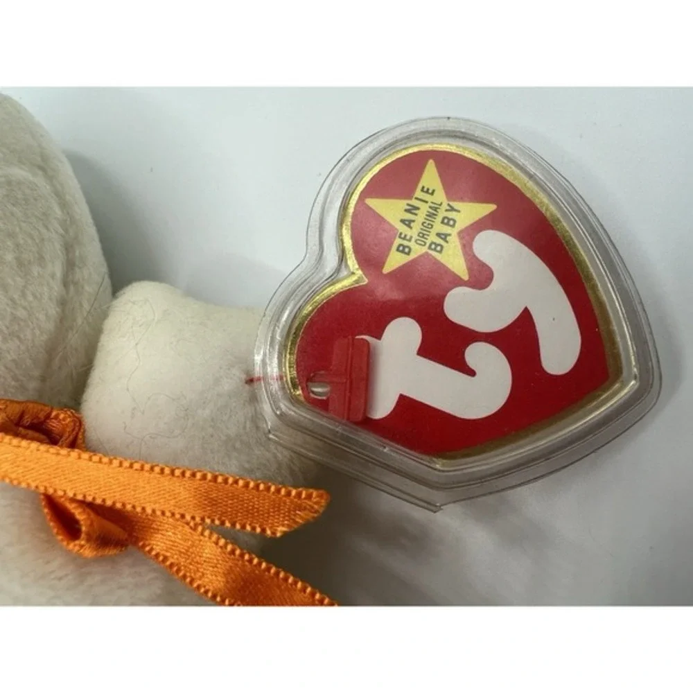 Ty Beanie Baby: Pumkin' the Pumpkin And‎ Spooky The Ghost Plush